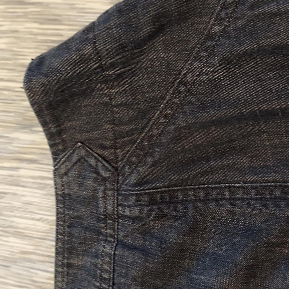 Jean skirt with front pockets - Picture 5 of 7